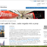 El llançament del satèl·lit ‘Gaia’, cada vegada més a prop (UB news, 12 Sep 2013)