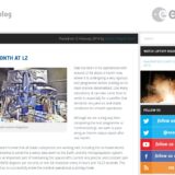 One month at L2 (ESA gaia blog, 12 Feb 2014)