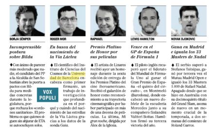 Roger Mor: En busca del nacimiento de la Vía Láctea (El Mundo, 13/05/2019)