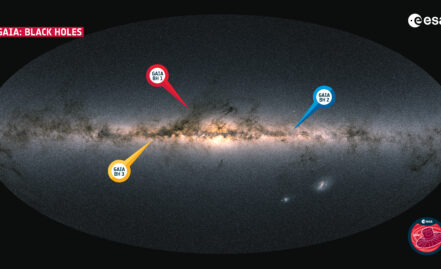 Gaia detecta el forat negre més massiu d’origen estel·lar a la Via Làctia
